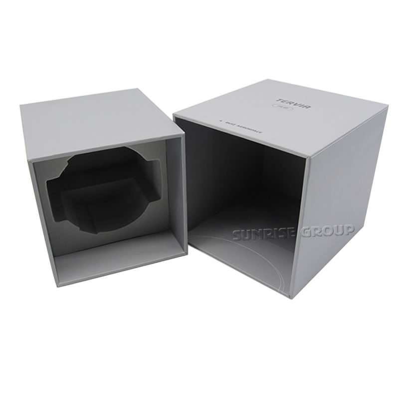 Carton personalizat de carton din argint cu folie de argint