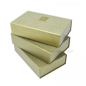Cutie de depozitare pentru ambalaje din hârtie cadou, realizată manual